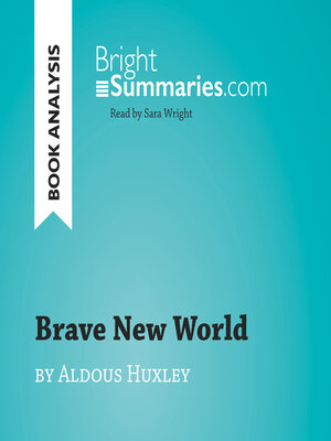cover image of Brave New World by Aldous Huxley (Book Analysis)